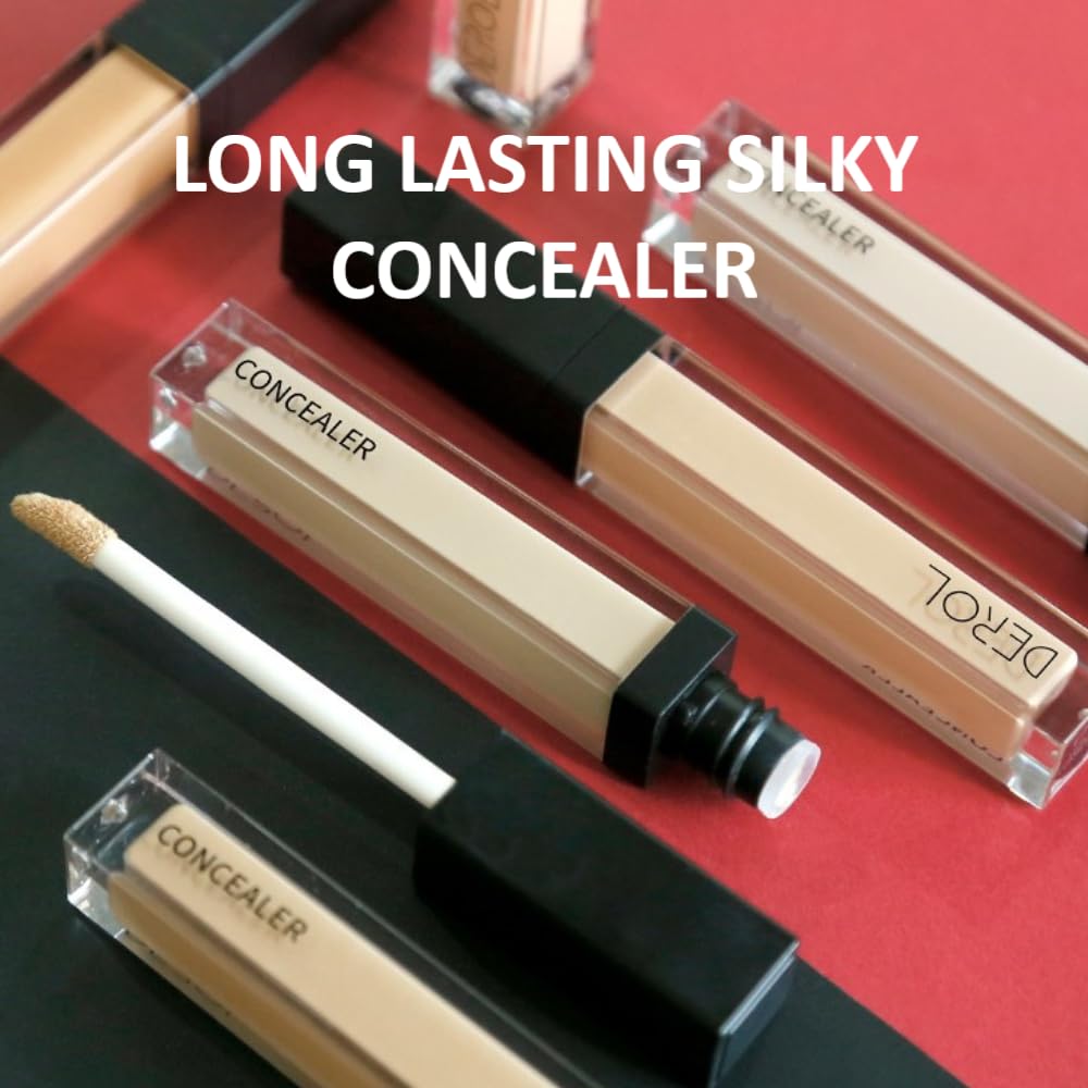 Liquid Concealer Makeup - Natural Coverage & Highly Pigmented Lightweight Concealers 6.5ml (06)