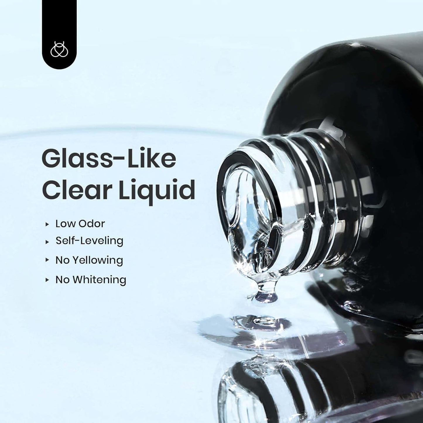 Beetles 15ml No Wipe Gel Base Coat – Base Coat Gel Nail Polish Long-Lasting UV LED Soak Off Manicure, Strong Adhesion Low Odor Toxin-Free for Natural & Artificial Nails, Salon & DIY Use