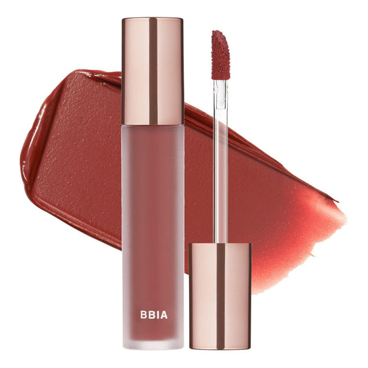 BBIA Last Velvet Tint - Soft & Creamy Matte Finish Lip Stain, Blur Effect with Velvety Texture, Long-Lasting, High Pigment, Lightweight, Non-Drying, Vegan, Korean Lip Makeup (V24 TRENDY NOTE)