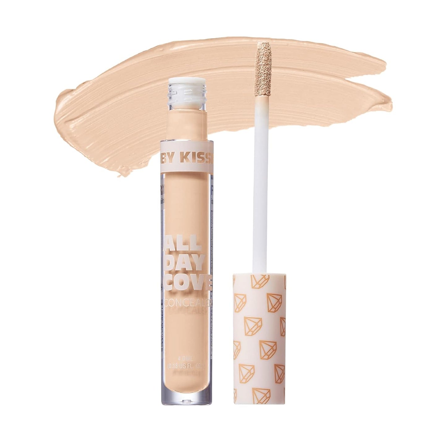 Ruby Kisses All Day Concealer Lightweight Full Coverage Multi-Use Concealer 0.13 Fl Oz (Fair Porcelain)