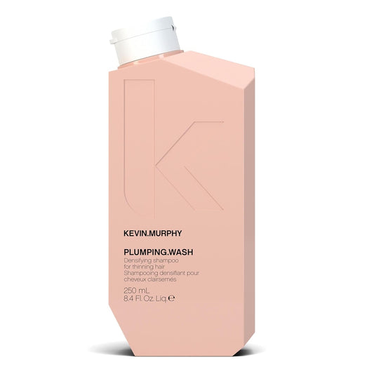 KEVIN.MURPHY PLUMPING.WASH - Densifying Shampoo for Thinning Hair - For Fine & Aging Hair - Nourishing Hair Care Shampoo - Thickening Effects - 250 mL / 8.4 fl oz