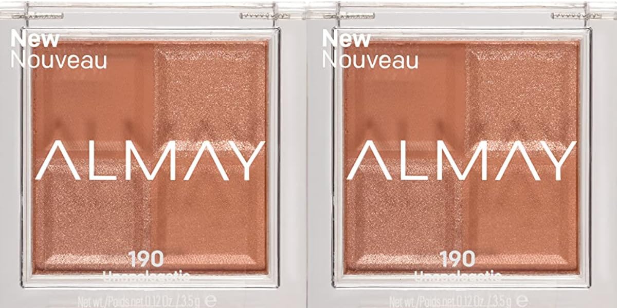 Almay Shadow Squad, Eyeshadow palette Set of 2 (Unapologetic)