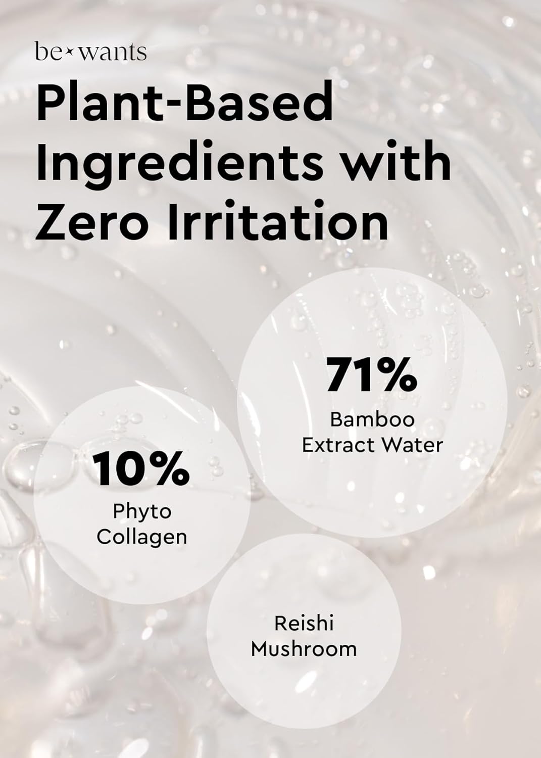 Bewants Under Eye Patches with 71.9% Bamboo Water | 60 Patches | Under Eye Patches for Puffy Eyes and Dark Circles | Vegan Collagen Eye Mask Patches | Korean Skincare