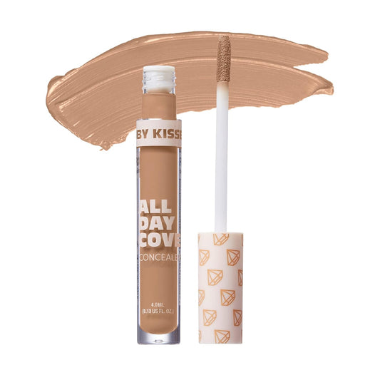 Ruby Kisses All Day Concealer Lightweight Full Coverage Multi-Use Concealer 0.13 Fl Oz (Natural Beige)