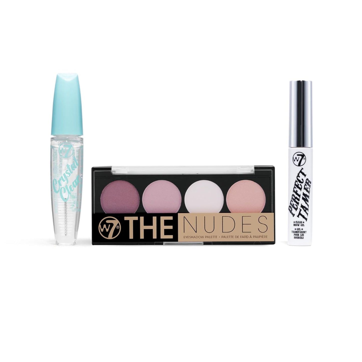 W7 Basic Essentials Set - 3 Piece Set - Natural Makeup Staples for Every Day