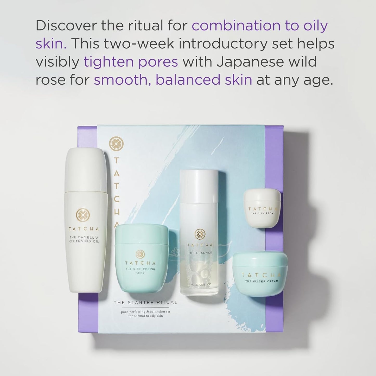 Tatcha The Starter Ritual Set - Pore-Refining & Clarifying Set | 2 Week Introductory Set | $92 Value