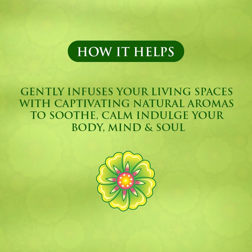 SPA CEYLON Lemongrass and Mandarin Aromaveda Incense Sticks | Energizing Aromatherapy Scented Sticks | Home Wellness