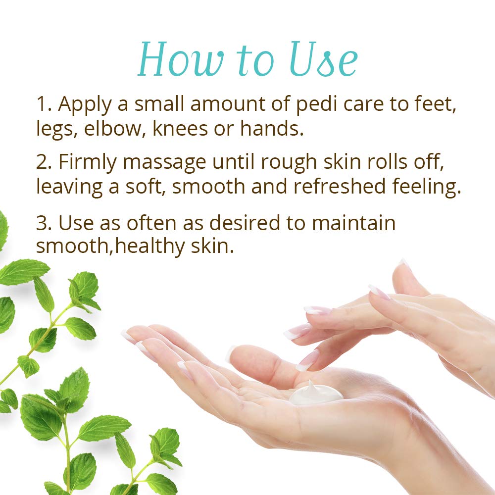 Gena Pedi Care Lotion with peppermint oil 8.5-Ounce, 1 Count