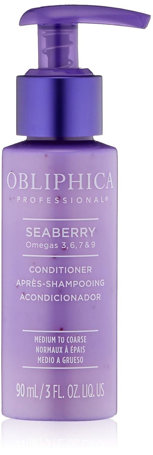 Obliphica Professional Seaberry Conditioner Medium To Coarse, 3 Fl oz