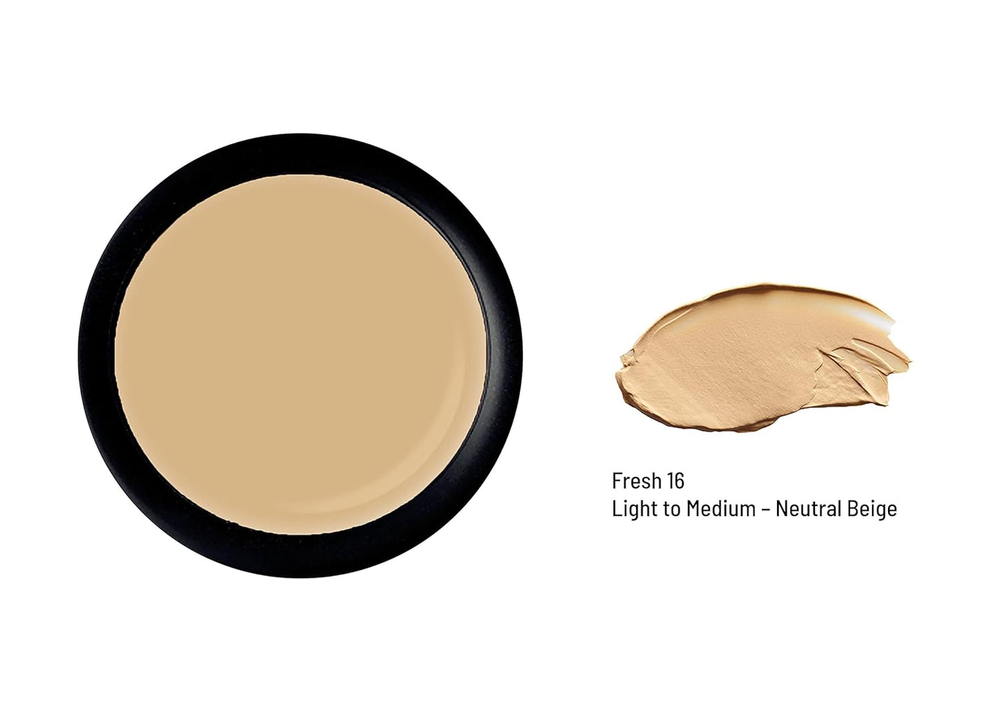Mom's Secret 100% Natural Concealer, Organic, Vegan, Gluten Free, Cruelty Free, Made in the USA, 0.11 oz. (Fresh 16)