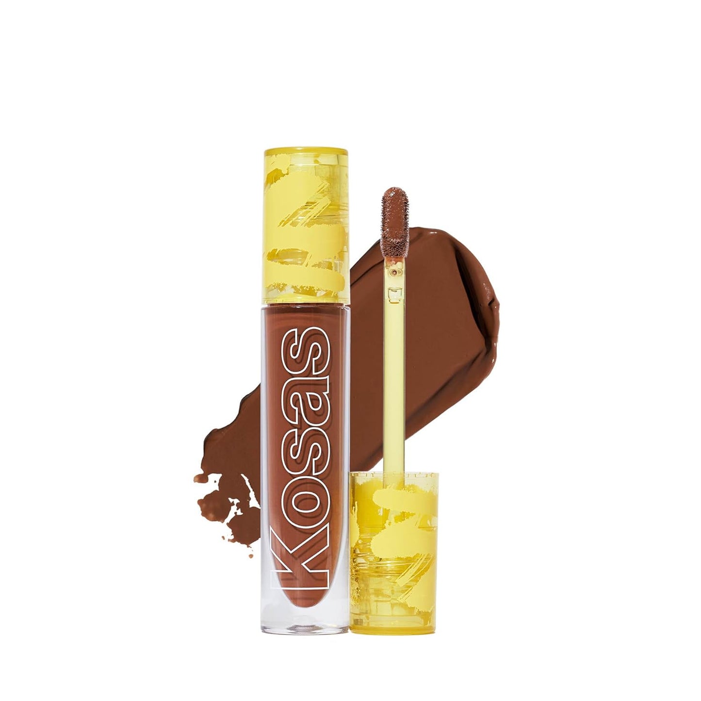 Kosas Revealer Concealer - Medium Coverage Makeup with Hyaluronic Acid, Conceals Dark Circles Under Eyes, Dark Spots and Blemishes + Brightens, Hydrates, Long-Lasting & Vegan,(Tone 9.5 N)