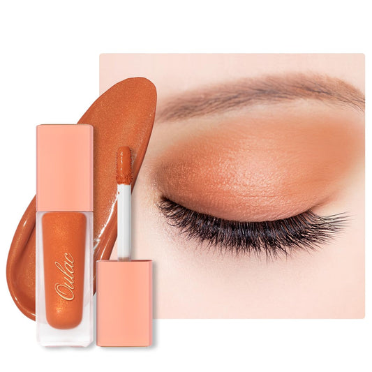 Oulac Matte Eyeshadow Liquid Eyeshadow Liquid Eyeliner| Available in 32 Colors Shimmer＆Metallic＆Matte Eyeshadows|One-Swipe Coverage Long Lasting & Blendable Eye Makeup, Vegan & Cruelty-Free SA09