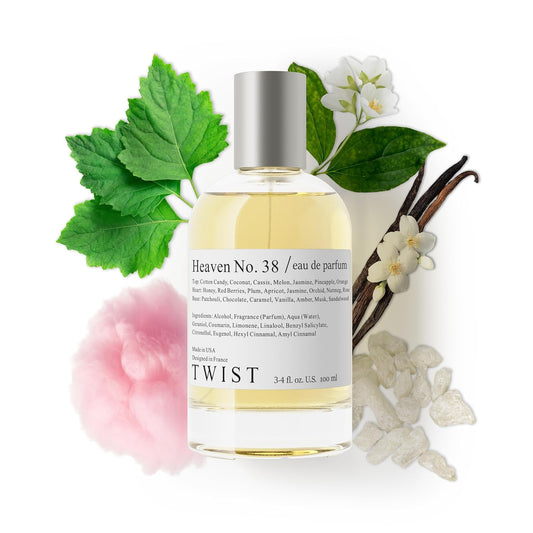 Twist - Heaven No. 38 - Eau De Parfum Inspired by A.ngel, Long-Lasting Perfume For Women, Paraben Free, Vegan, Clean Ingredients, Fragrance Spray 100 ml | 3.4 fl. oz.