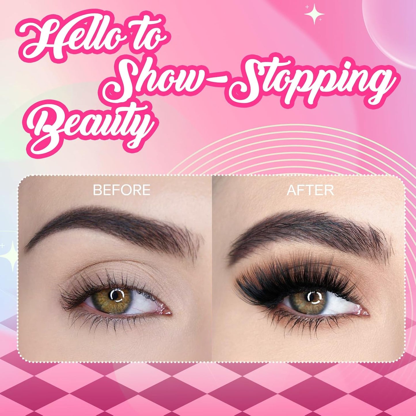 Cluster Lashes 200 D Lash Clusters D Curl 8-16mm Lash Extension Clusters Individual Lashes Soft DIY Eyelash Extensions Mixed Tray Eyelash Clusters Natural Look (200D-0.07D, 8-16mm)