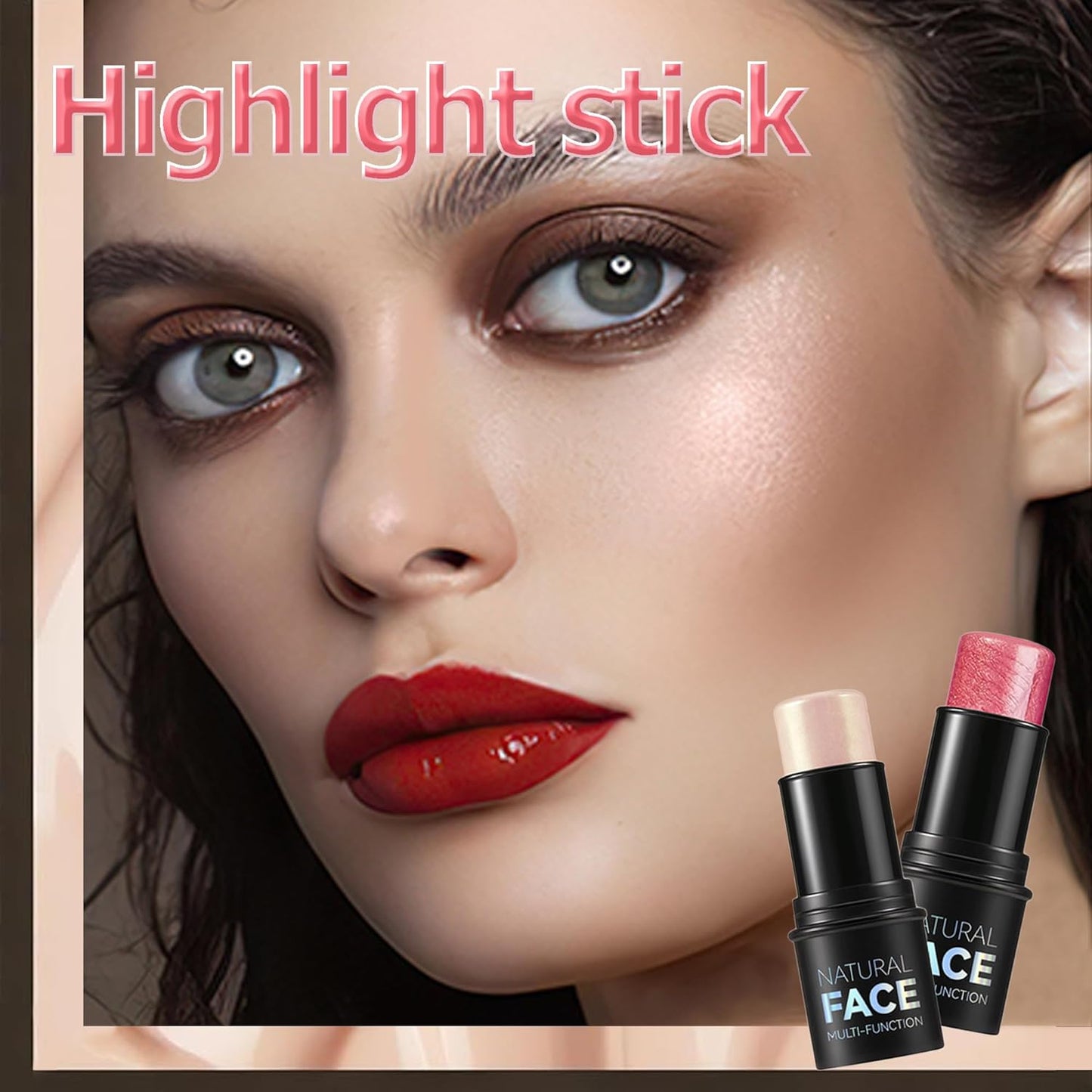 Highlighter Contour Stick, Milk Makeup Contour, Blush Sticks, Highlight Contour Palette, Glint Highlighter, Make Up Highlighter, Best Contouring Stick, Highlighter Makeup Stick, 06#ESPRESSO