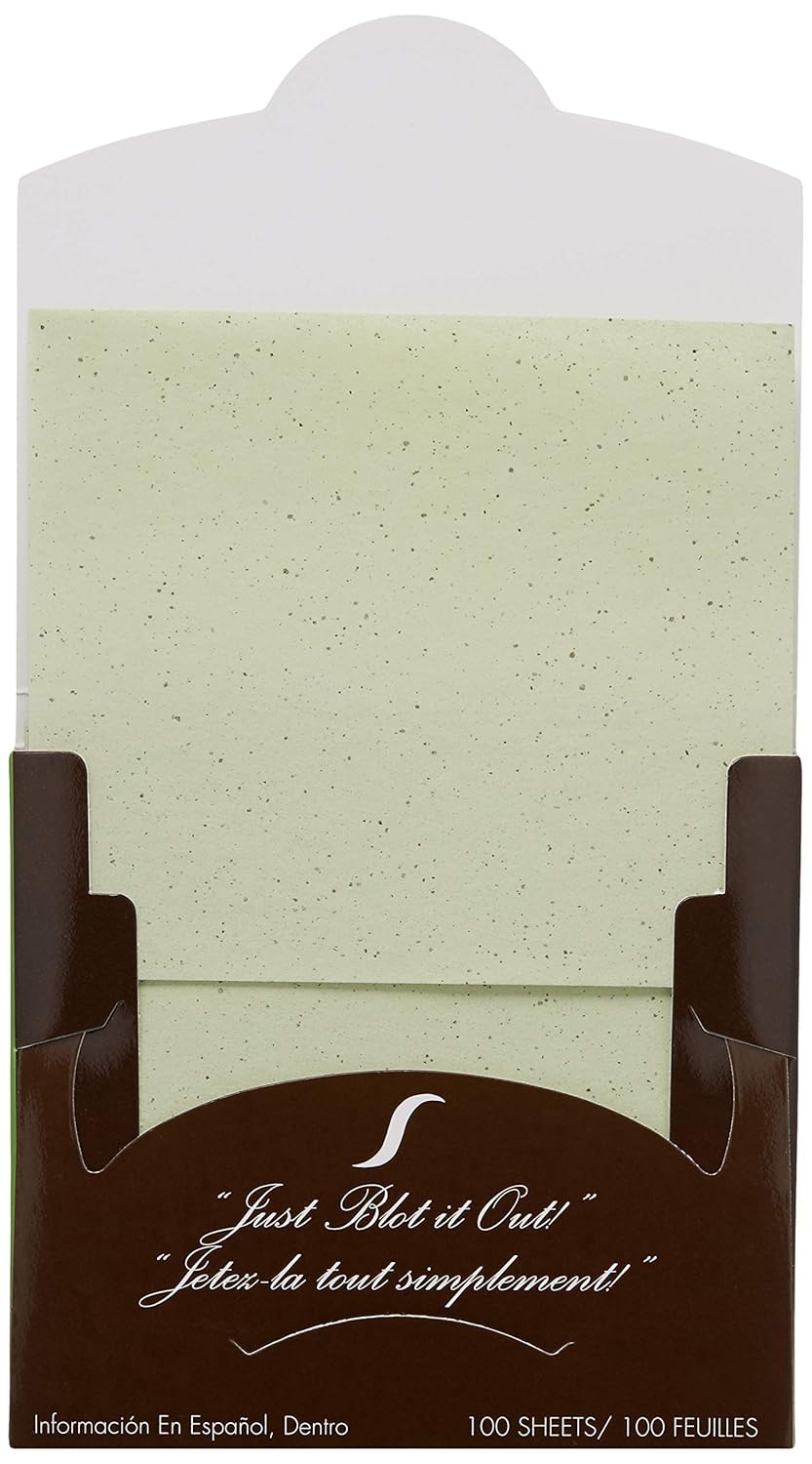 Sorme' Treatment Cosmetics Blotting Paper, Green Tea, 0.5 oz.