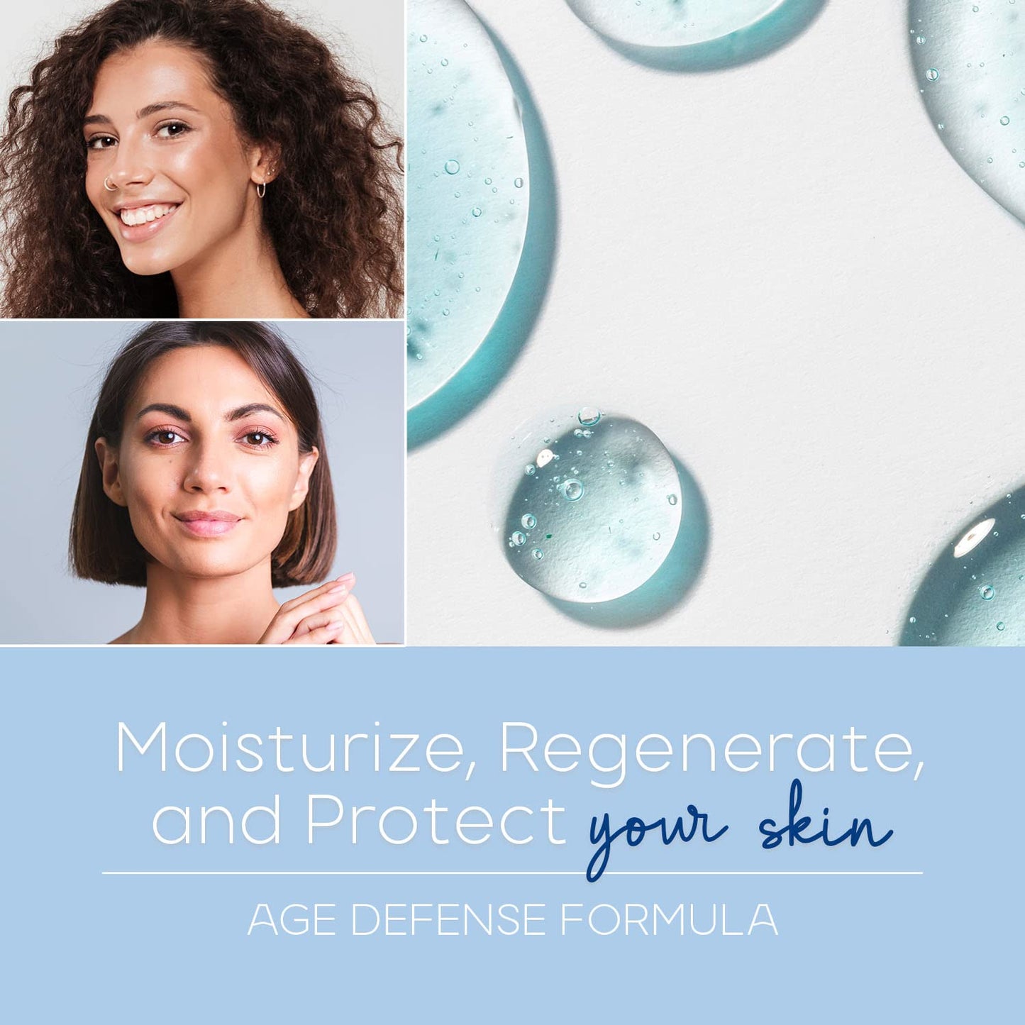 Hyaluronic & Collagen Under Eye Patches - Reduces Eye Bags, Puffiness, Crow's Feet & Wrinkles Ultra Hydrating Under Eye Pads - Cruelty Free Korean Skin Care - All Skin Types - 5 Pairs