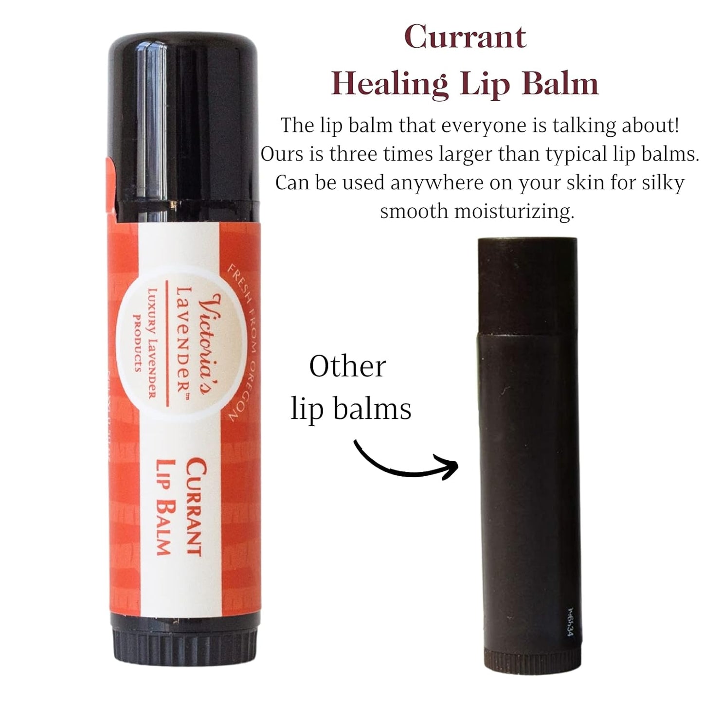 Victoria's Lavender Natural Body Products Gift Set - Handmade Soap, Hand & Body Lotion, Lip Balm, Body Candle Skin Care Sets & Kits, Lavender Bath and Body Products for Women, Lavender Currant