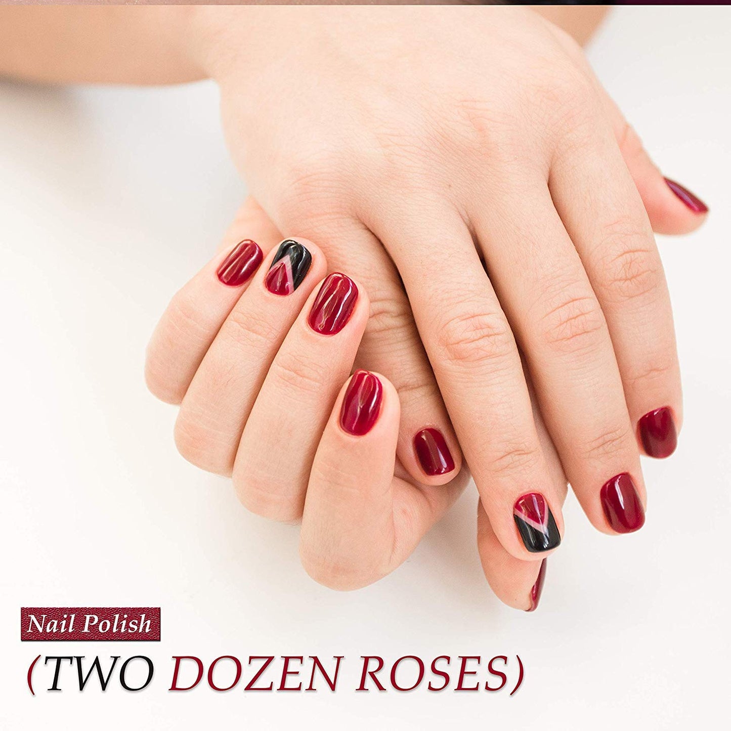 Karma Organic Natural Nail Polish-Non-Toxic Nail Art, Vegan and Cruelty-Free Nail Paint (Two Dozen Roses)