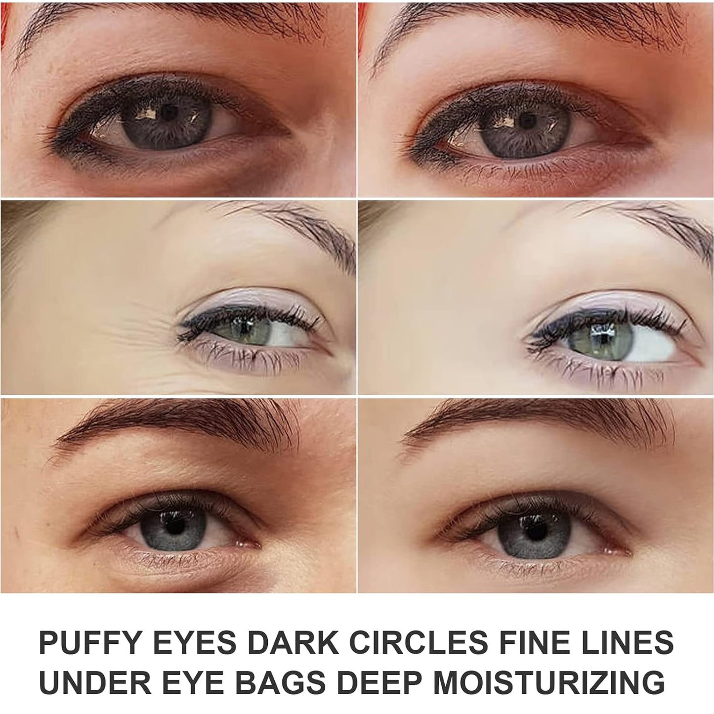 Black Collagen Eye Mask, 30 Pairs Crystal Gold Under Eye Patches For Puffy Eyes and Dark Circles – Look Less Tired and Reduce Wrinkles and Fine Lines (Black)