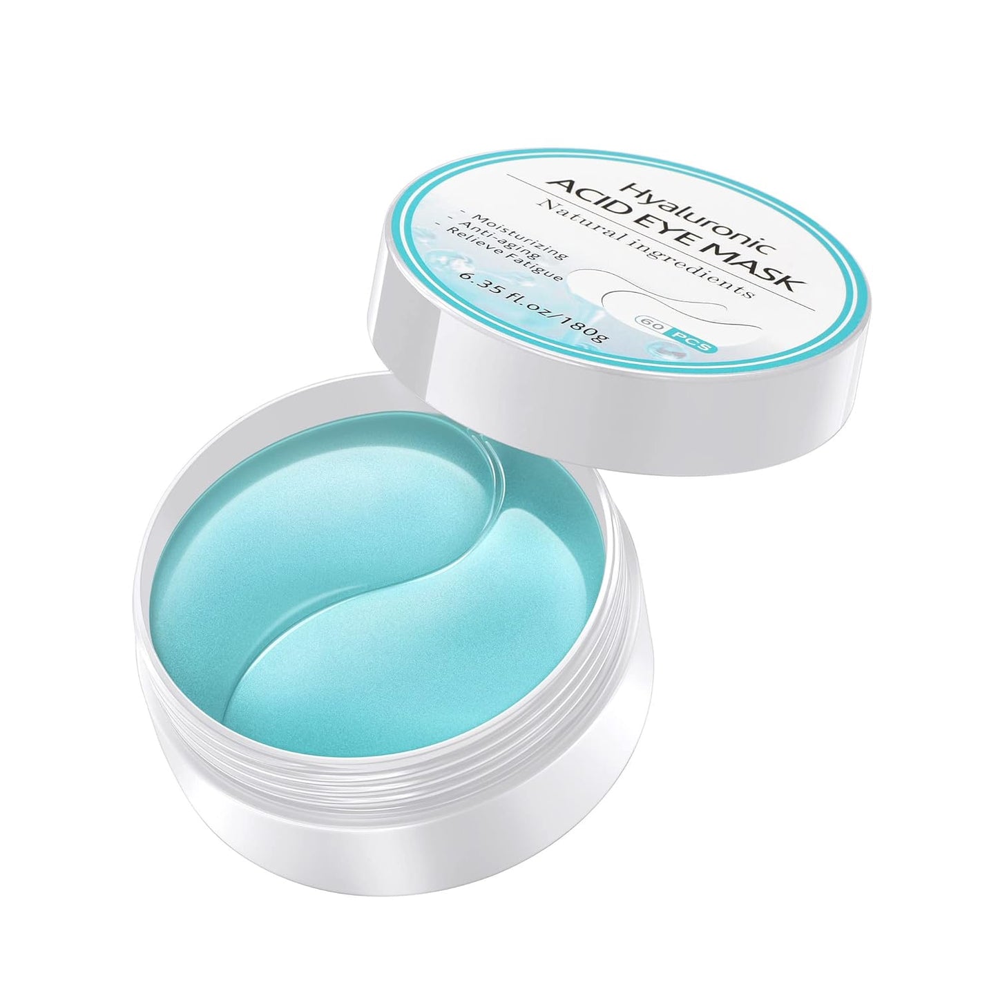 30 Pairs Eye Mask Patches,Collagen Crystal Under Eye Mask Patches for Dark Circles,Puffiness & Wrinkles,Eye Bags,Anti-Aging,Firms Gel Eye Mask Patches for Puffy Eyes Adult, (Acid)