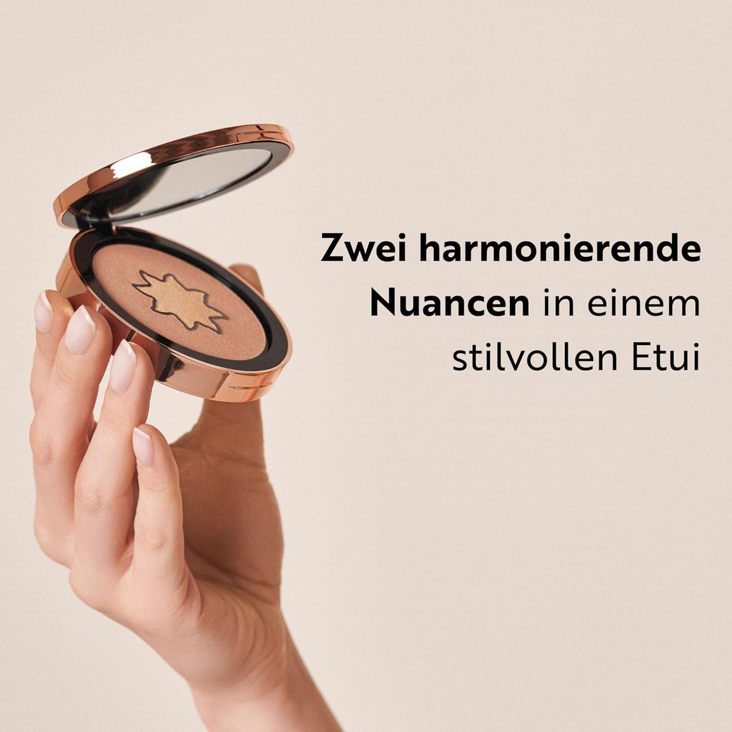 M. Asam MAGIC FINISH Satin Bronzer Gold & Hazel (0.22 oz) - 4-in-1 Bronzer Powder, Satin-Touch Texture, Creamy-Soft with Ultra-Fine Color Pigments, Vegan & Silicone-Free