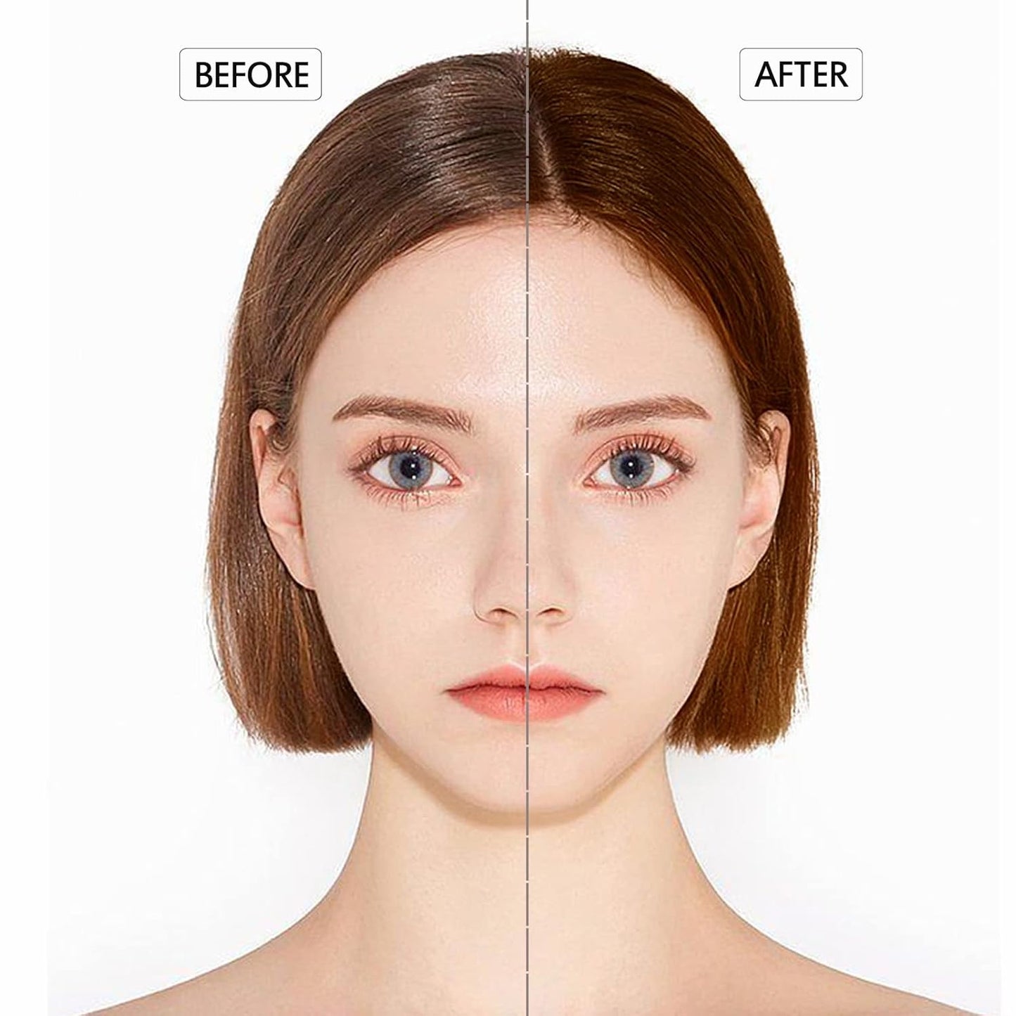 Hair Dye Shampoo 3 in 1, Coffee Hair Dye 16.9 FL Oz, Hair Shampoo, Semi-Permanent Hair Color Shampoo, Lasts 30 Days (Coffee)