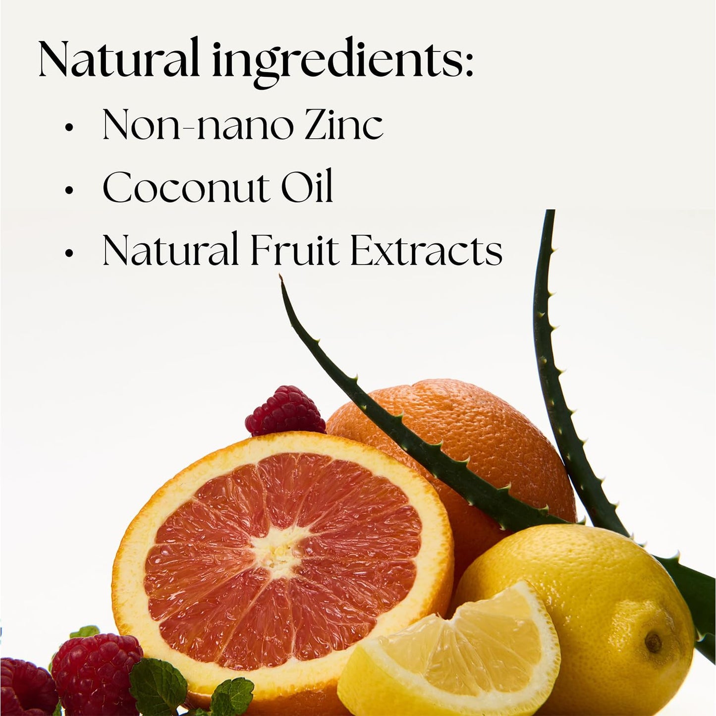 SPF 30 Mineral Sunscreen Spray - Non-Aerosol, Reef Safe, Zinc Sun Block w/ Natural Ingredients, No White Cast Sunscreen for All Skin Types