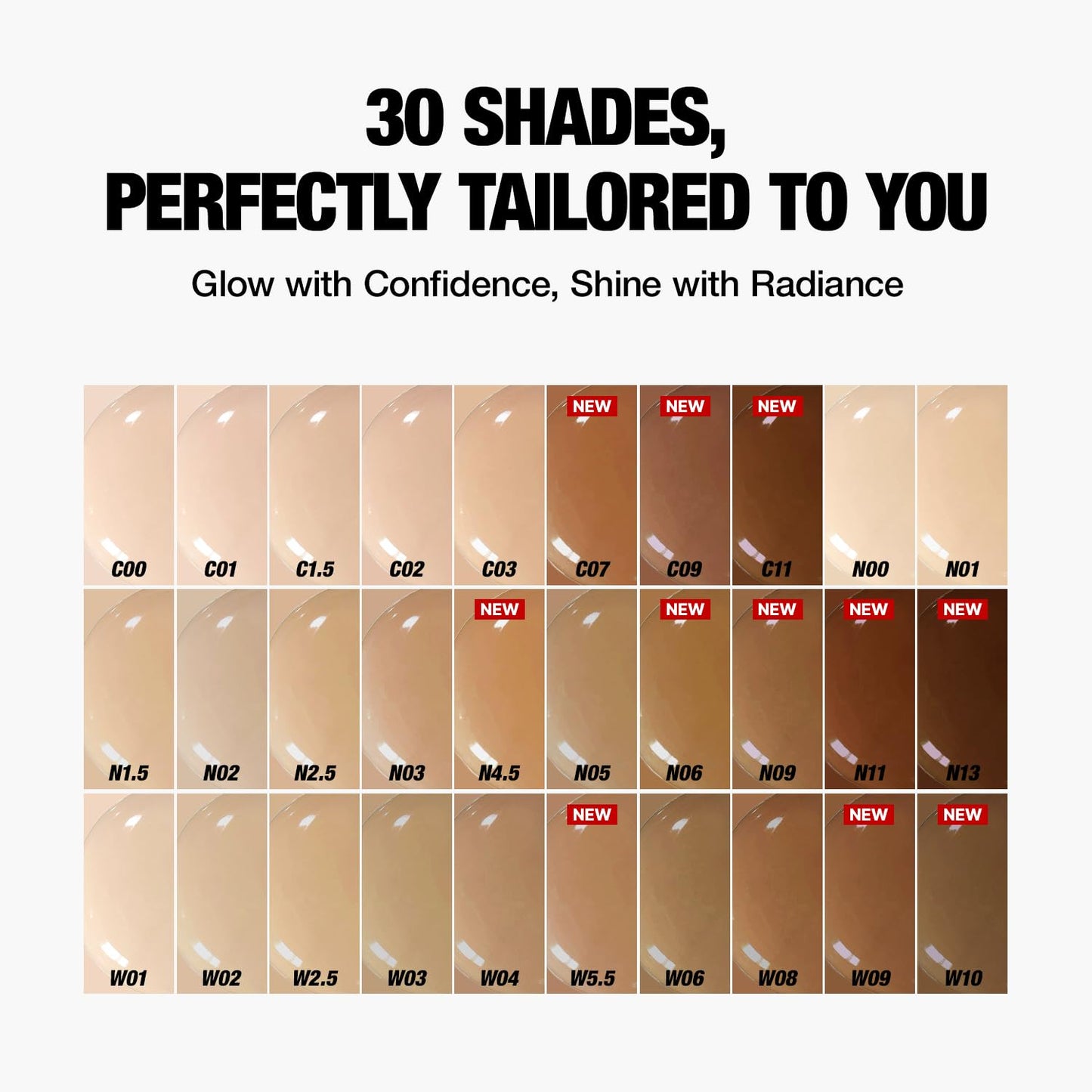 TFIT Radiance Fit Serum Foundation - Flawless Coverage, Dewy finish, Long-lasting, Lightweight, Korean Makeup,1.05 Oz. (N02 Nude, 1.05 Oz.)