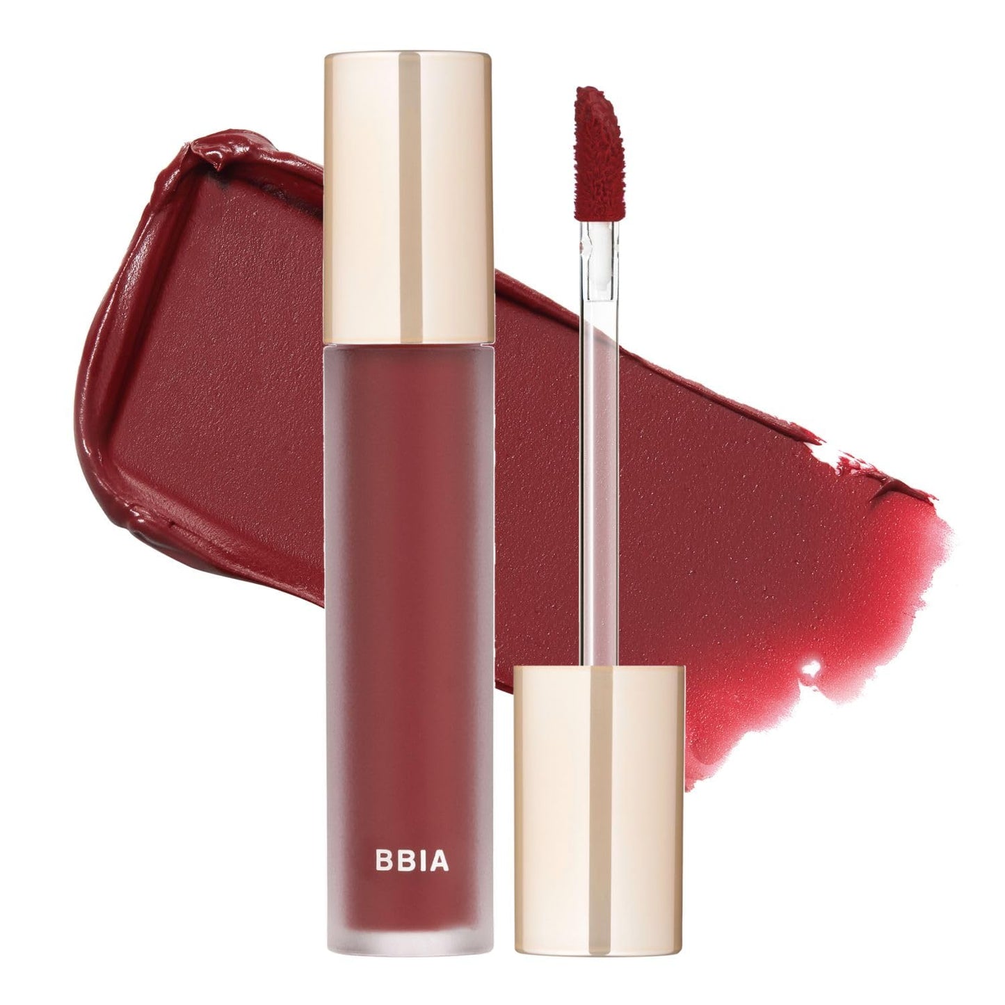 BBIA Last Velvet Tint - Soft & Creamy Matte Finish Lip Stain, Blur Effect with Velvety Texture, Long-Lasting, High Pigment, Lightweight, Non-Drying, Vegan, Korean Lip Makeup (V15 EDGE BOSS)