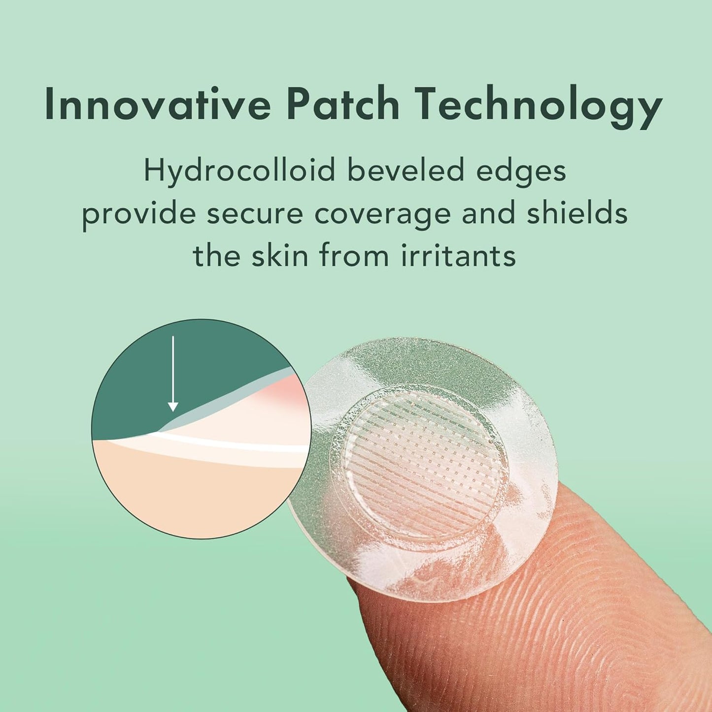 Rael Pimple Patches, Miracle Microcrystal Spot Cover - Hydrocolloid Acne Patch with Tea Tree Oil, Early Stage Zits and Blemish, Korean Skin Care, Vegan, Cruelty Free (9 Count)