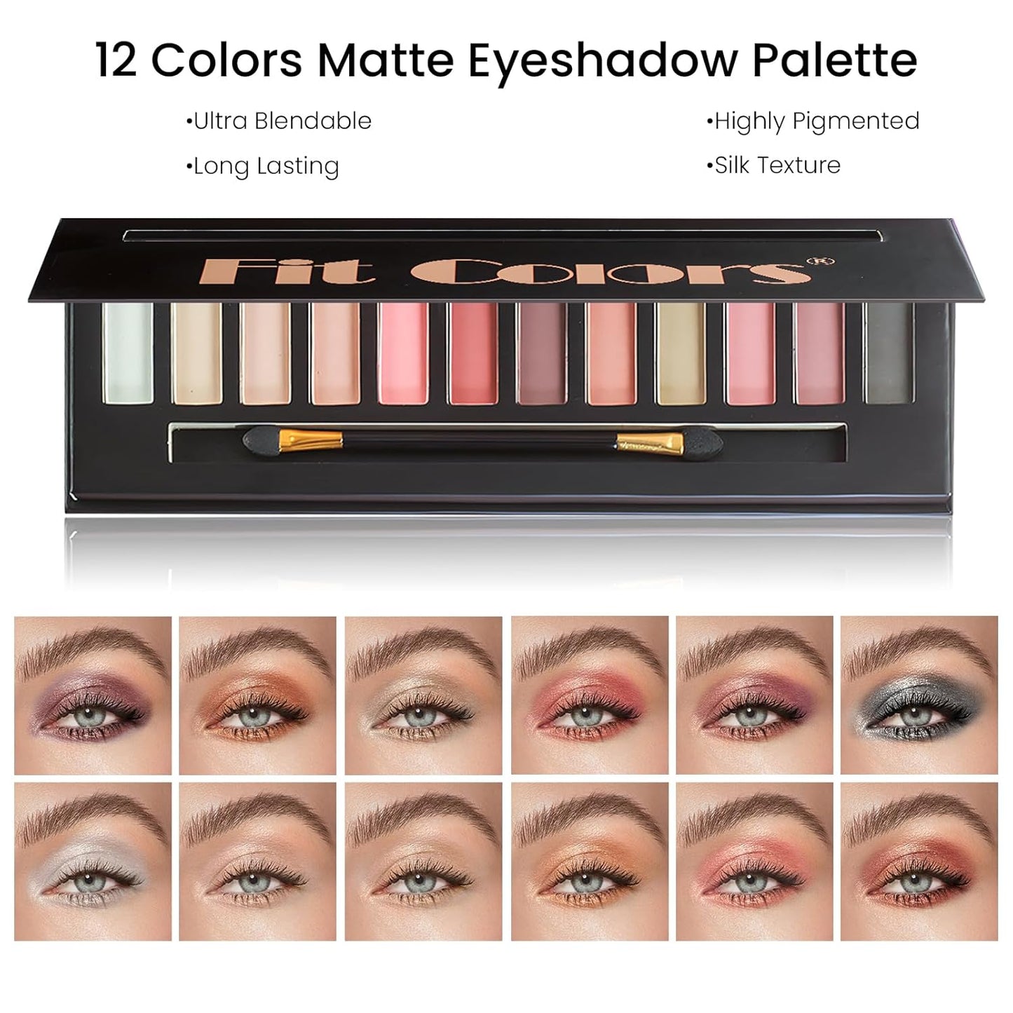 Makeup Kit for Girls Teens, Travel Makeup Kit, Facial Makeup Full Kit, Makeup Present Set for Beginners & Professionals, Cosmetic Bag Include Pigmented Blendable Eyeshadow Palette, concealer