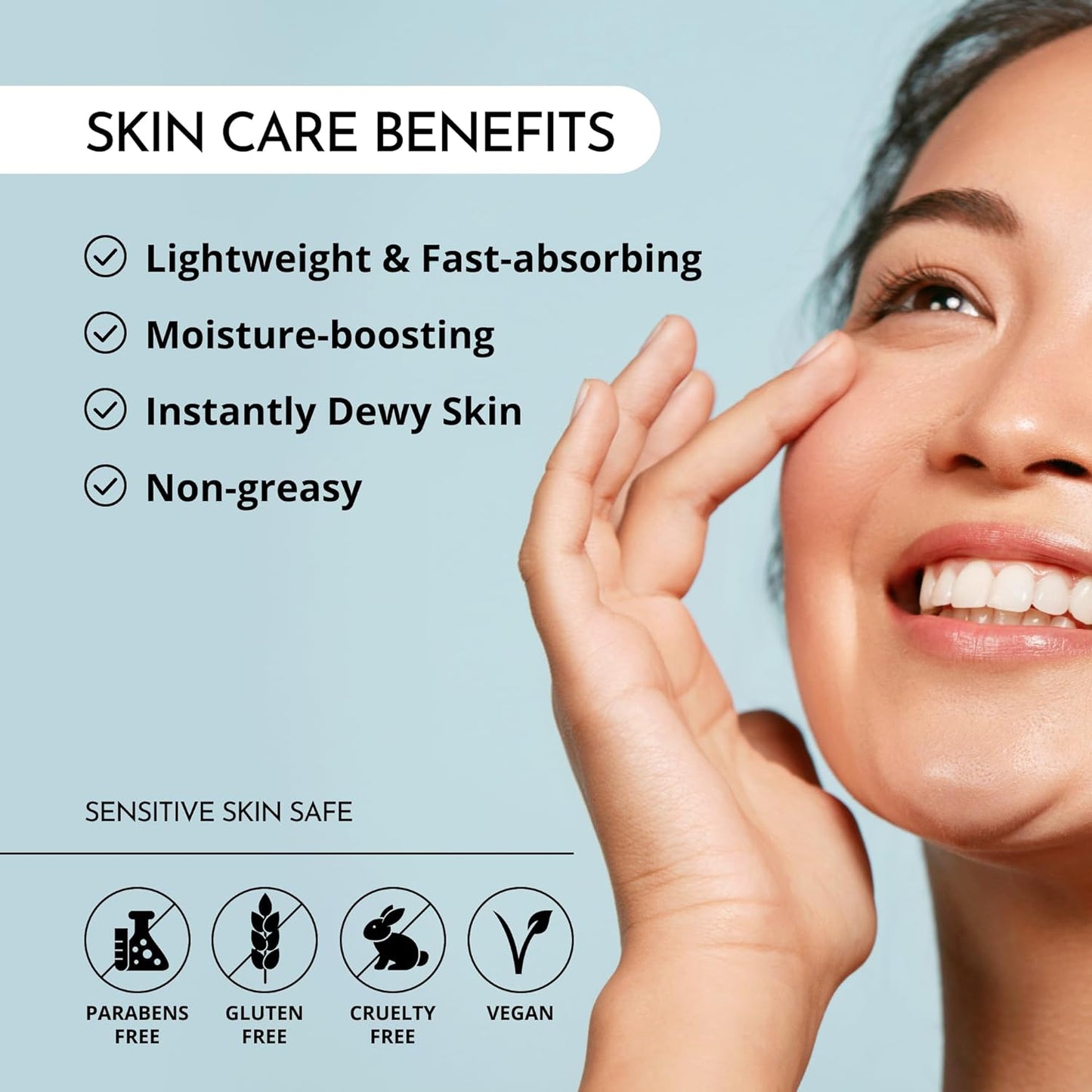 MAELOVE Hydrator Hyaluronic Acid B5 Serum with Resveratrol for Instantly Dewy Glow, Fills Fine Lines, Lightweight and Non Greasy, 1.0 fl oz