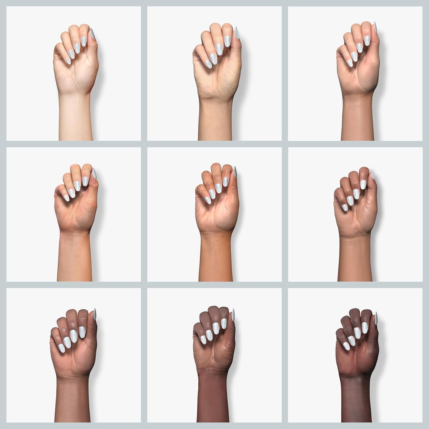 wet n wild Wild Shine Nail Polish, Kaleidoscope, Glitter Top Coat, Nail Color (Pack of 2)