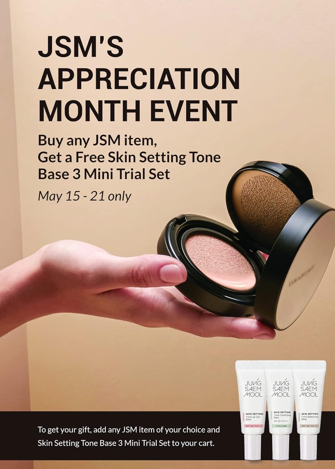 [JUNGSAEMMOOL OFFICIAL] Skin Nuder Cover Layer Cushion 19 (Fair Light) | Refill Included | Delicate Cover | All-day Lasting | Makeup Artist Brand