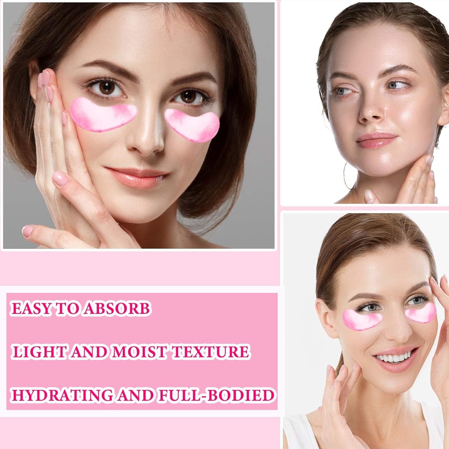 30 Pairs Eye Mask,Under Eye Patches For Dark Circles And Puffiness,Reduces Eye Bags and Smoothes Frownies,Improve Dry and Hydrated Skin Around Eyes,Eye Treatment Patches,Skin Care Products