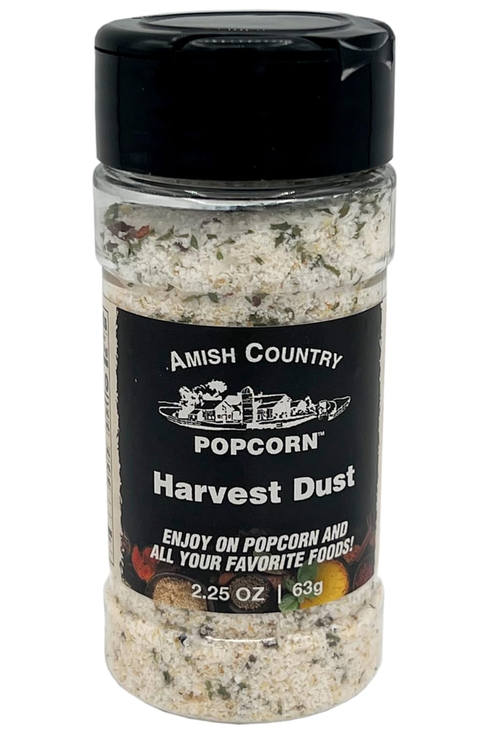 Amish Country Popcorn | Harvest Popcorn Dust - 2.25 oz | Old Fashioned, Non-GMO and Gluten Free