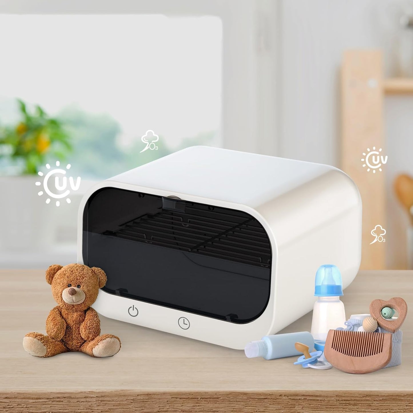 Nail Tool Cleaning Machine, 12L Large Capacity Cleaning Box, Multi-functional Cleaning Tool for Mobile Phone, Baby Bottle, Nail, Toys, Key