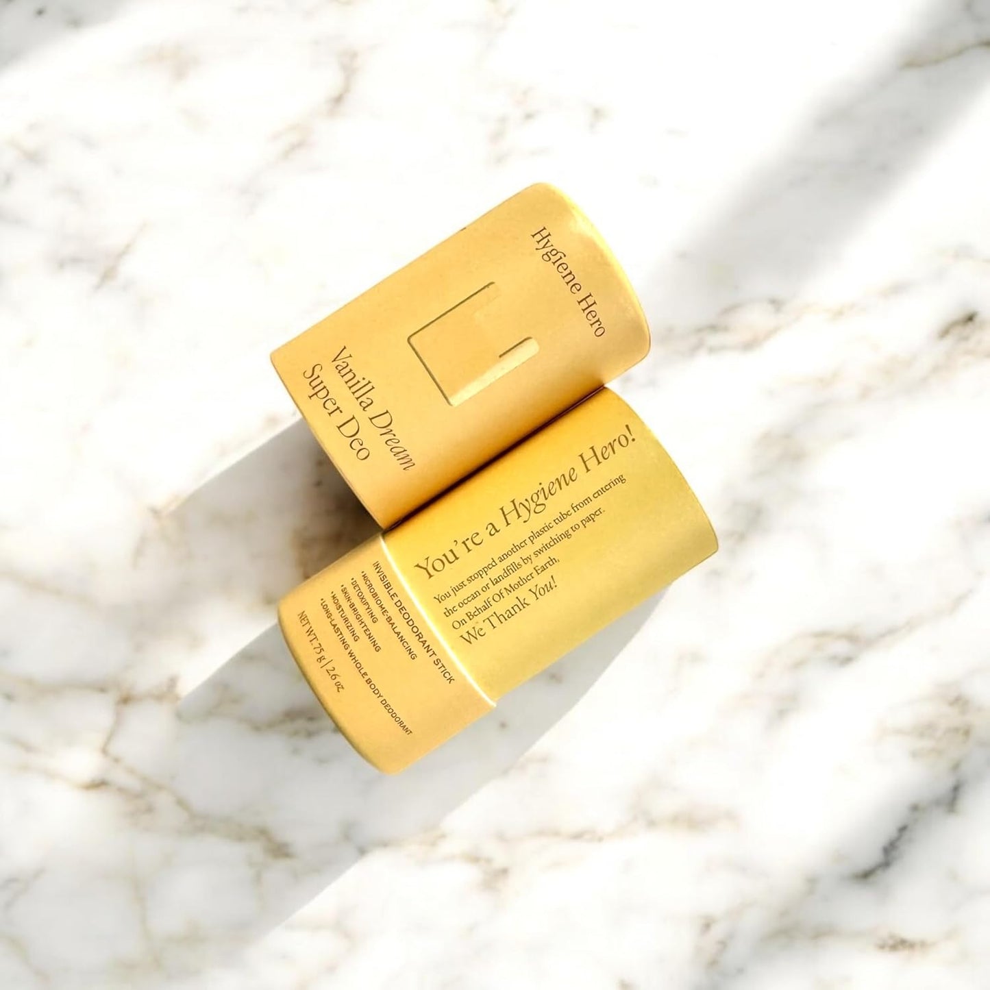 Super Deo - Vanilla Dream | Invisible Deodorant Stick | Natural Deodorant for Men and Women | Aluminium Free | Mitigate Ingrown Hair | Citrus and Vanilla Scent