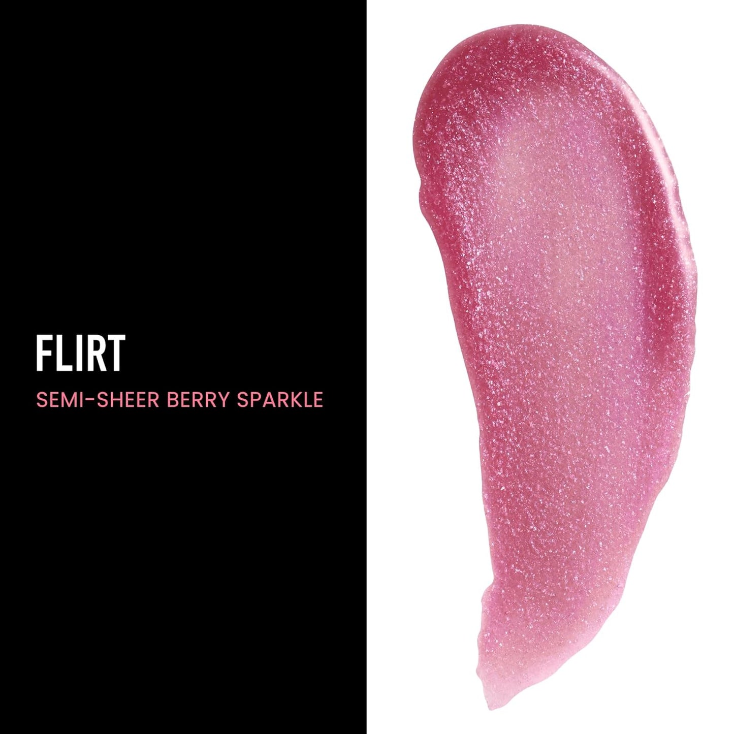 Frankie Rose Cosmetics Lip Gloss | Non-Sticky Formula, Long Lasting Lip Gloss, Bold Pigment & Hydrating Lip Gloss, Flirt Shimmer Lip Gloss, 20g