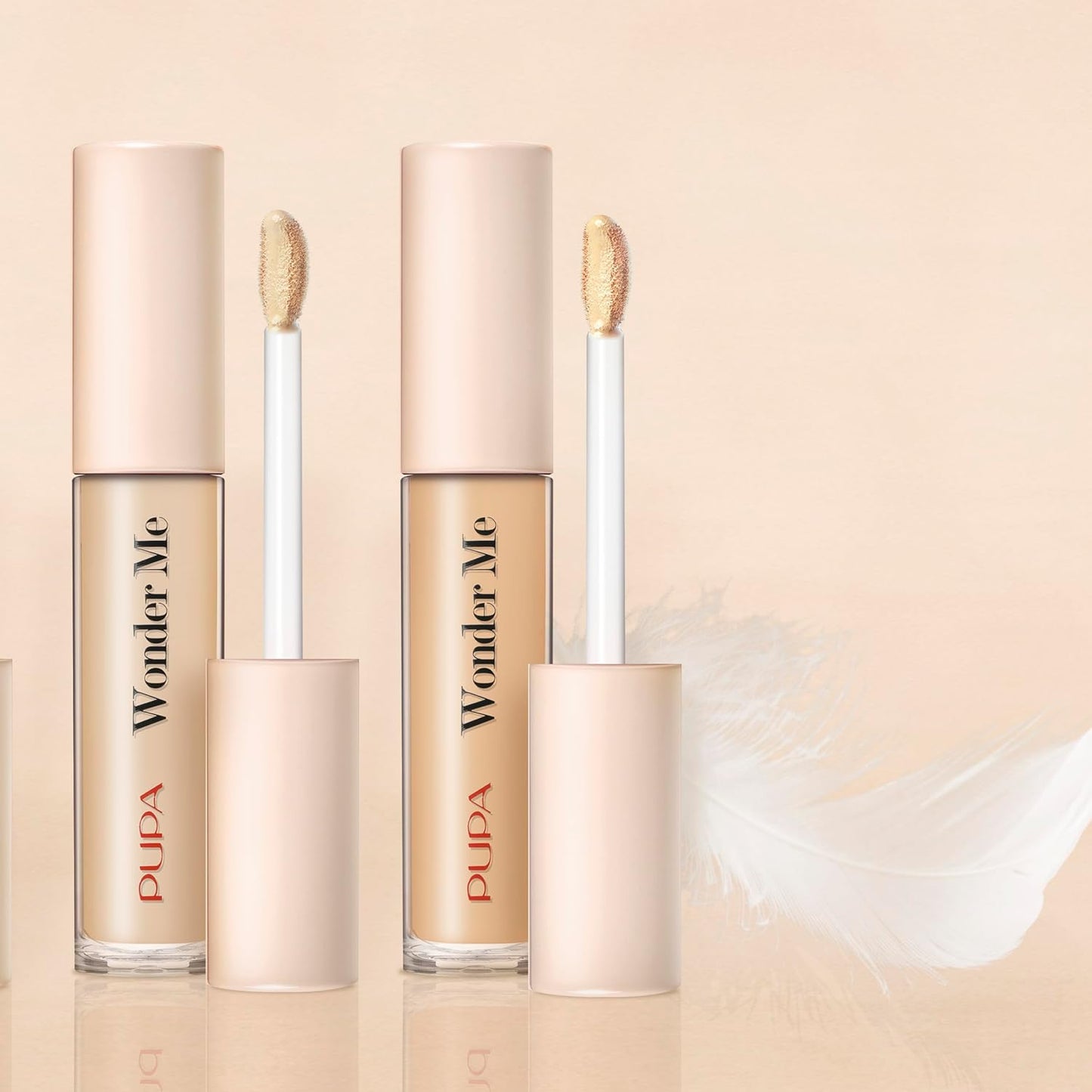 Pupa Milano Wonder Me Fatigue Eraser, 040, 0.142 oz - Under Eye Concealer Stick - Face Makeup with Wakame Seaweed, Mullein Plant Extract - Lightweight