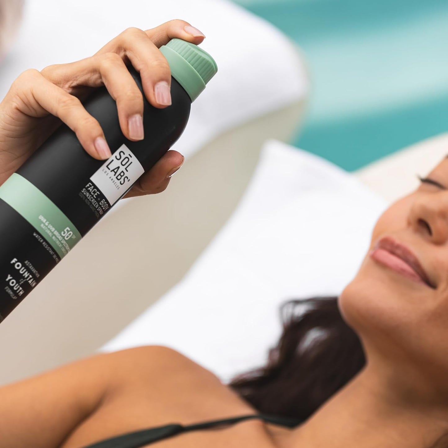 Mineral Sunscreen Spray SPF 50 – Reef Safe Sunscreen Spray, Lightweight Zinc Oxide, Water-Resistant – Korean Skincare, Face & Body Sun Protection