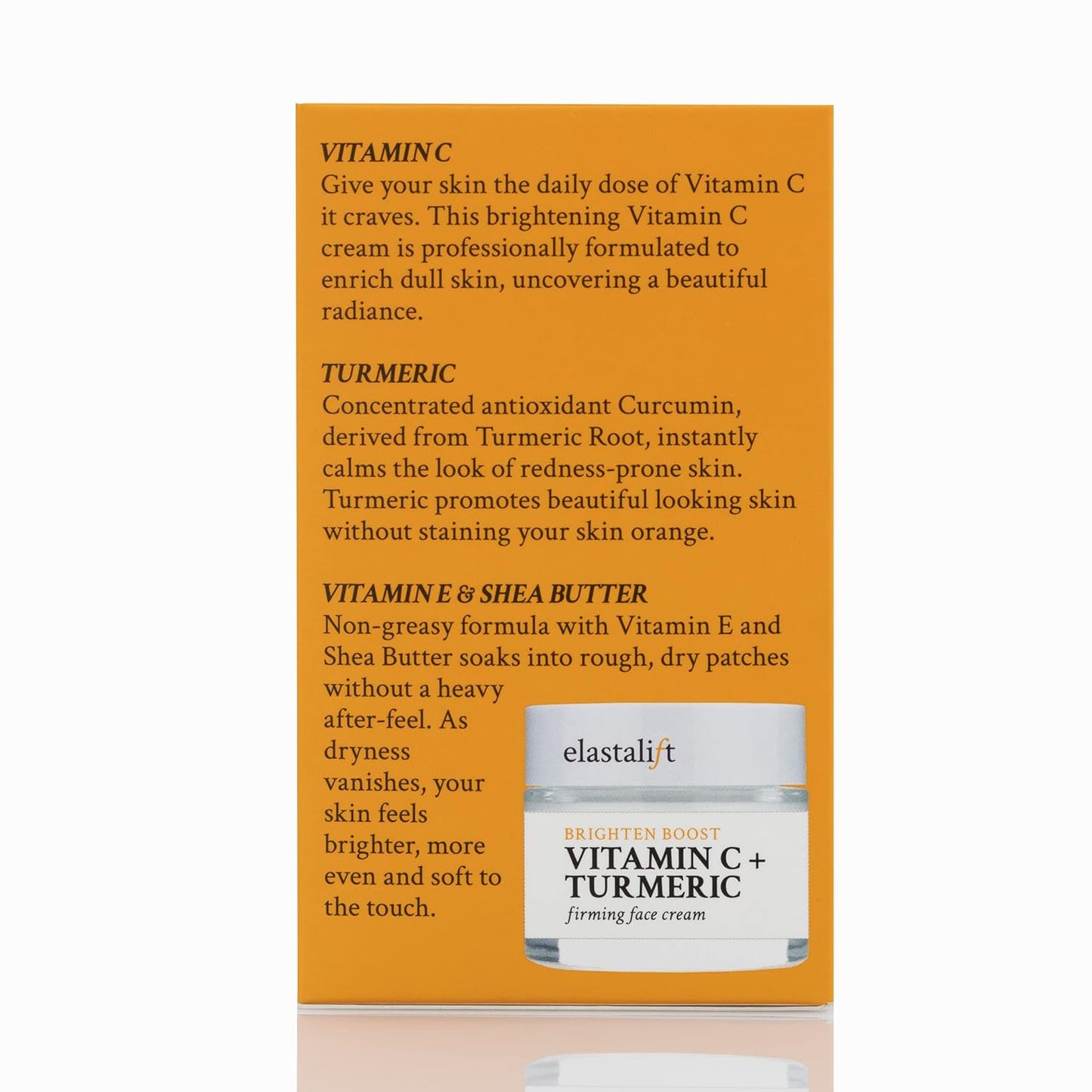 Elastalift Vitamin C Firming Face Cream Moisturizer Skin Care Facial Lotion, Potent Vitamin C Gel Cream For Face Targets Dry Skin, Age Spots, Wrinkles, Hyperpigmentation, & Sun Damaged Skin, 2 Fl Oz