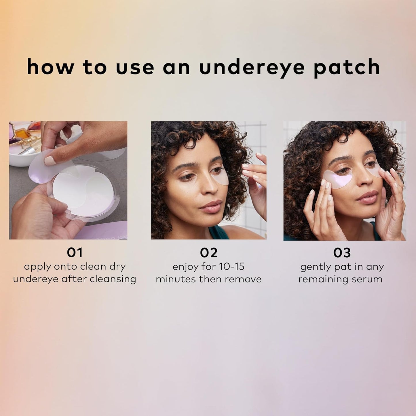 The Good Patch Brighten Up Hydrogel Under Eye Patches for Dark Circles and Puffy Eyes, Made with Niacinamide, Vitamin K, Pine Leaf Extract, Clinically Proven (12 Total Patch Sets)