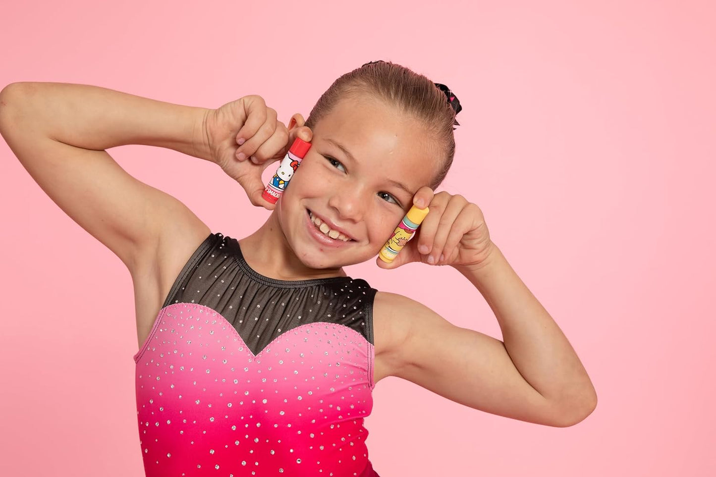 Lip Smacker Princess Glam Bag Makeup Set, Lip Balm, Lip Gloss, Nail Polish, Lotion