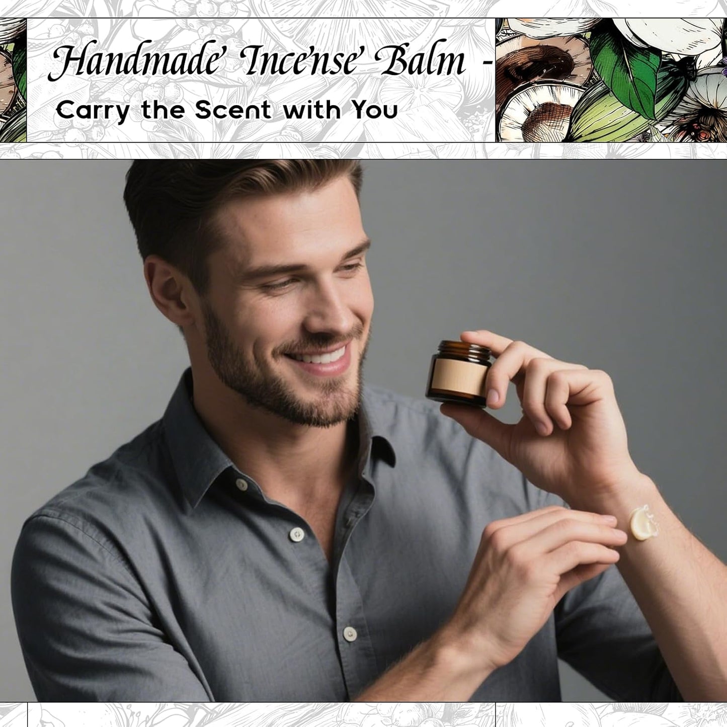 HIQILI Grey Vetiver Fragrance Oil - Perfect for DIY Candle, Soap & Air Freshening Spray Making, and Home Essential Oil Diffuser - 5.07 Fl Oz