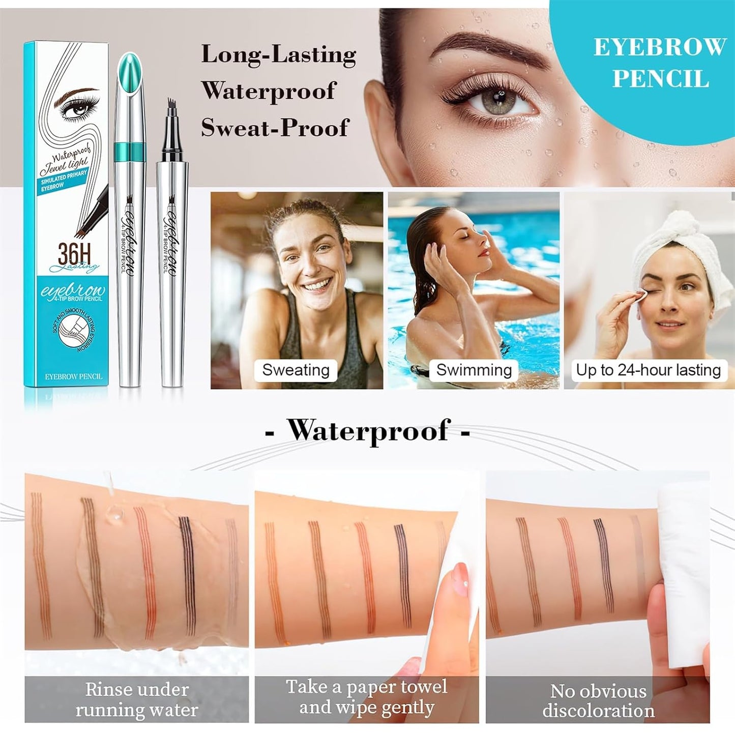 Makeup Sets for Women Girls Makeup Bag Eyeshadow Palette Air Cushion Eyebrow Pencil Mascara Lipstick, Create Sophisticated Makeup for Your Wife & Girlfriend