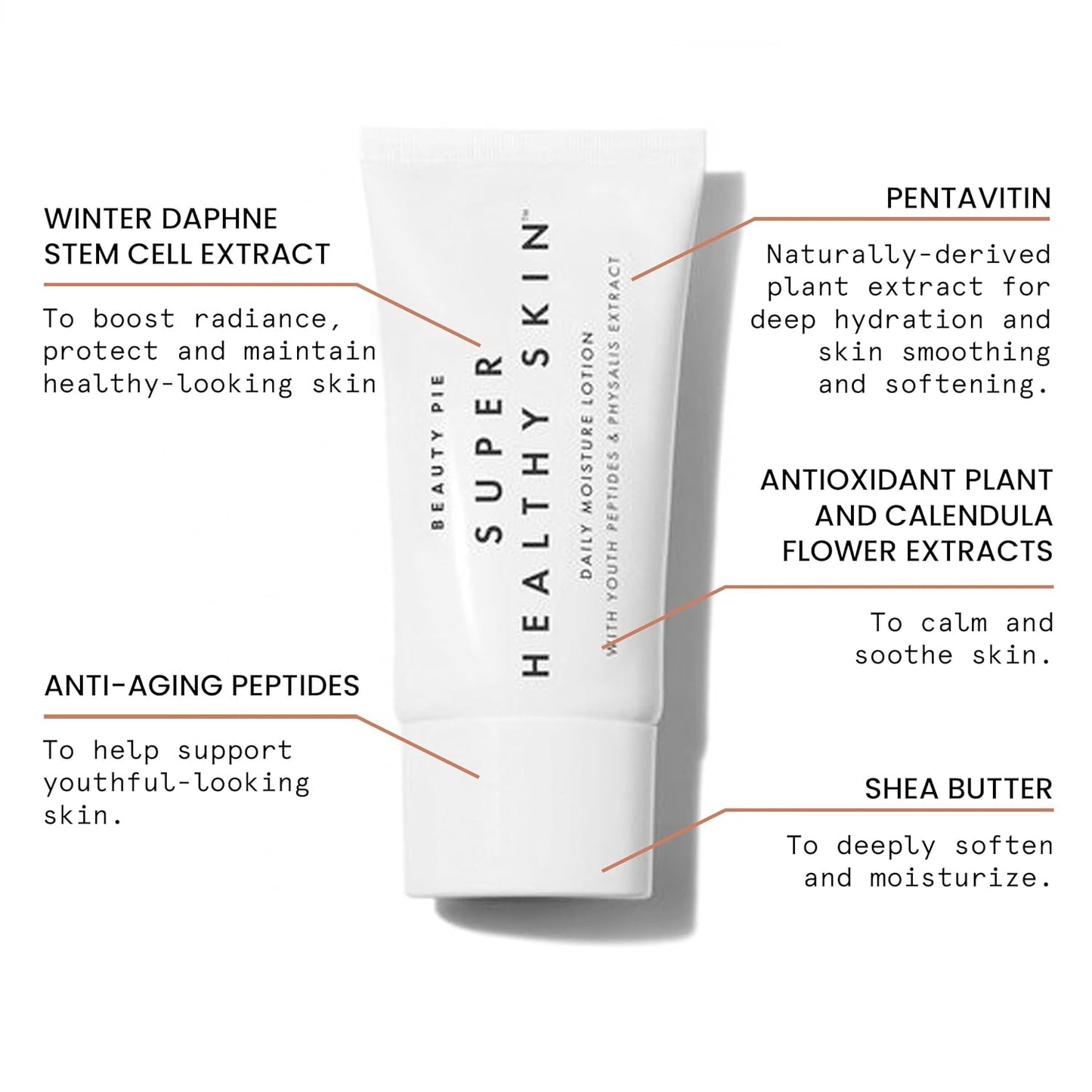 Super Healthy Skin Daily Moisture Lotion For Lightweight Smoothing, Softening & More Youthful-Looking Skin