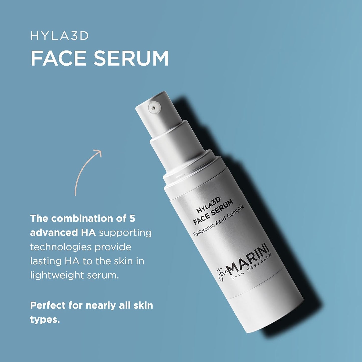 Jan Marini Skin Research Hyla3D® Face Serum - Hylaruonic Acid Complex - 1 Fl Oz