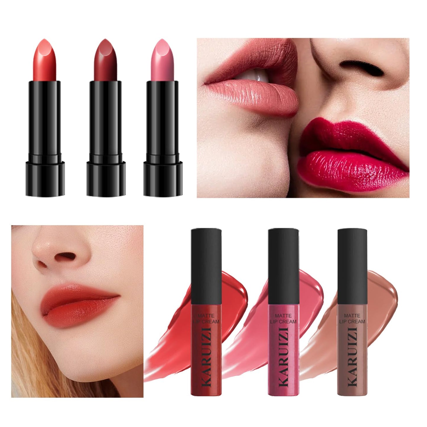 Makeup Kit All-in-one Makeup Gift Set for Women Full Kit, Eyeshadow Palette, Lip Gloss Set, Lipstick, Blush, Foundation, Concealer, Mascara, Eyebrow Pencil,Include Brush Set(KIT019)